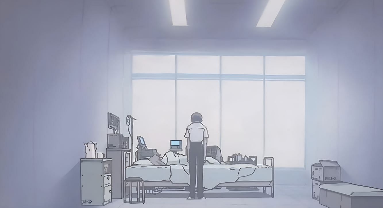 One of the most controversial anime scenes of all time (Image via Gainax)